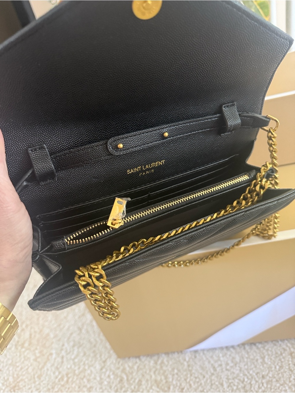 Designer Copy Crossbody Clutch 9x6 Brand New - Picture 9 of 10